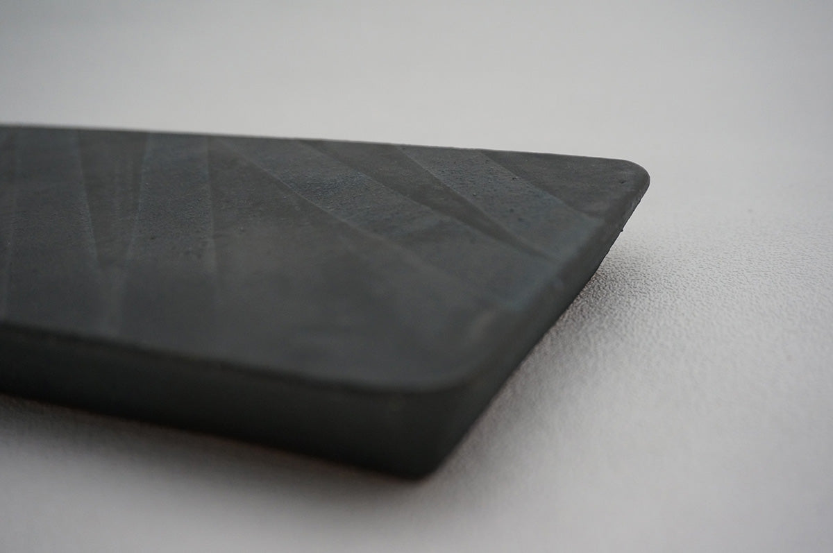 93 釉彩 ナロー長台皿