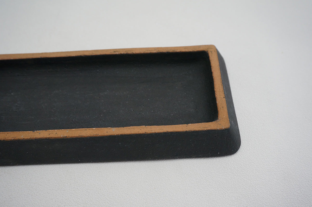 93 釉彩 ナロー長台皿