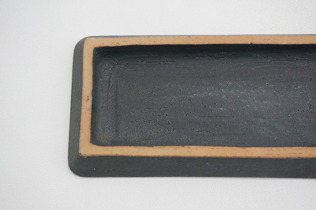 93 釉彩 ナロー長台皿