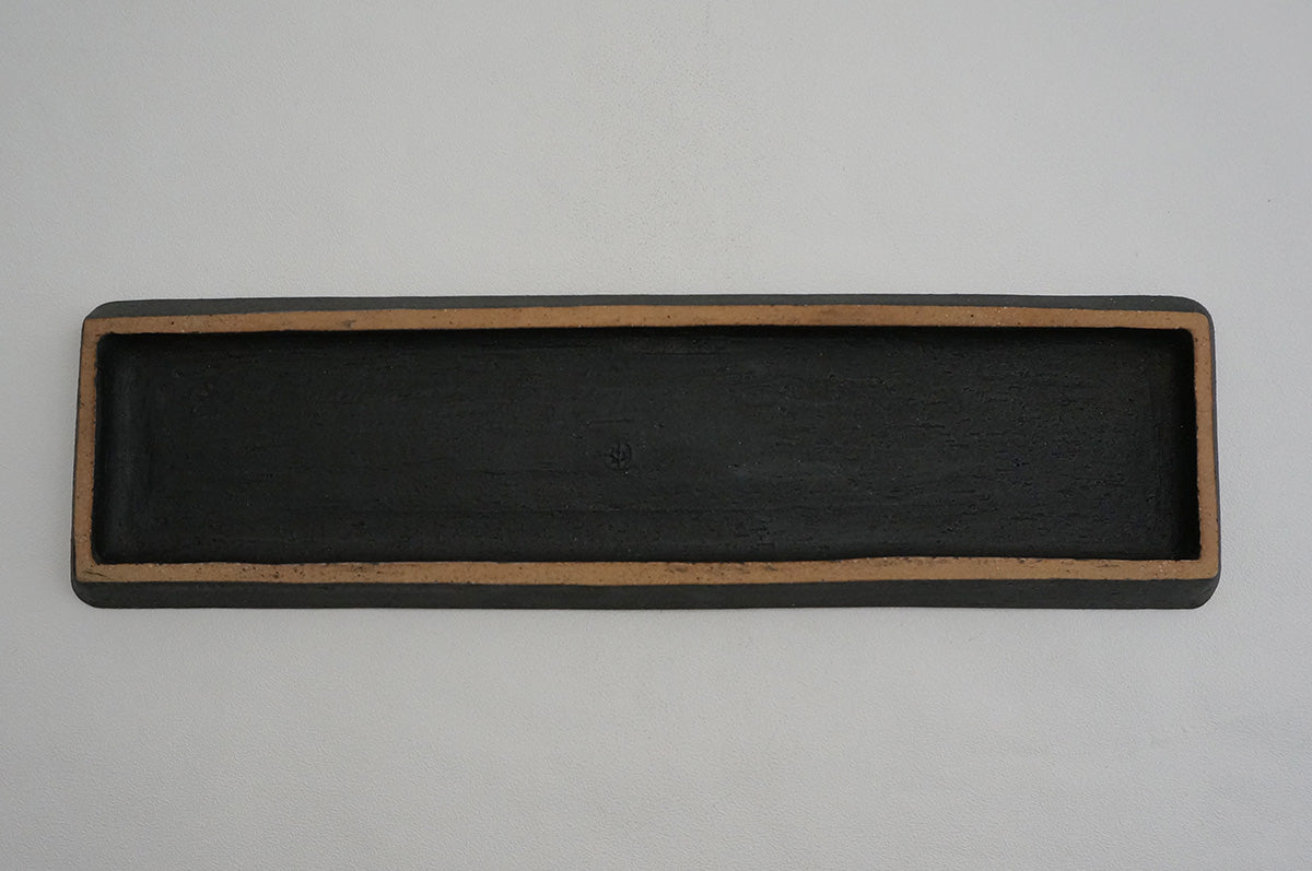 94 釉彩 ナロー長台皿 大