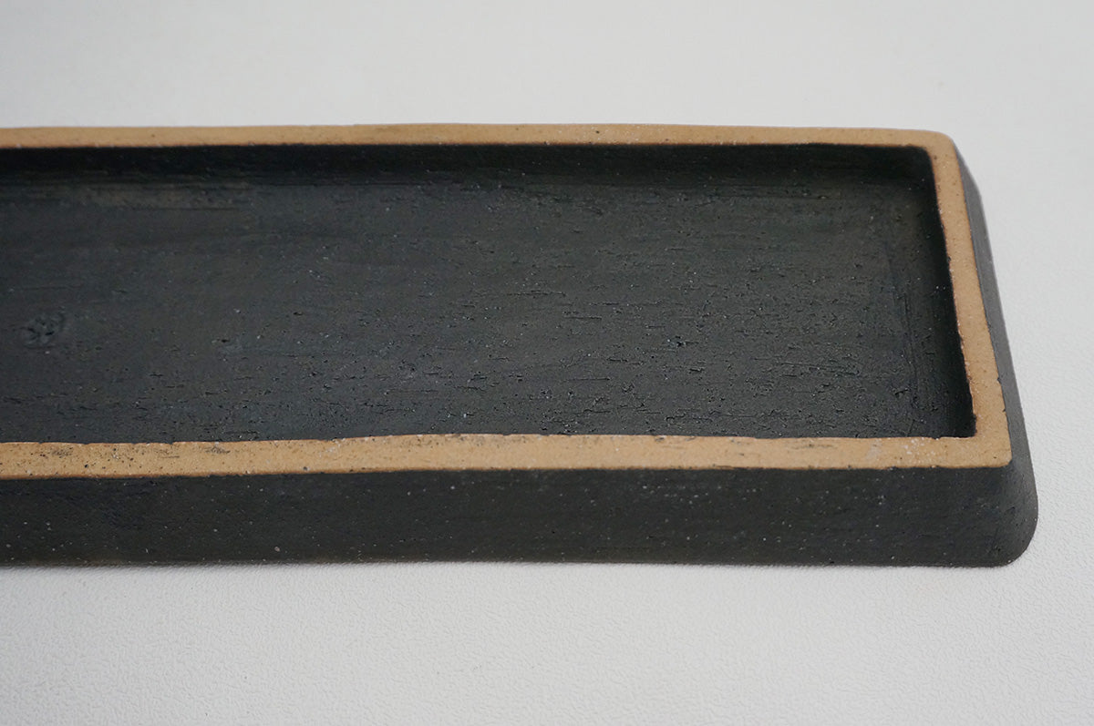 94 釉彩 ナロー長台皿 大