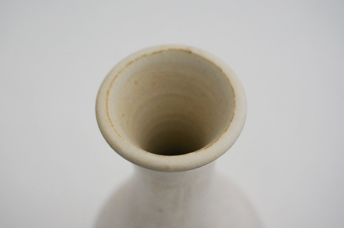 97 ホワイト銀彩 花器