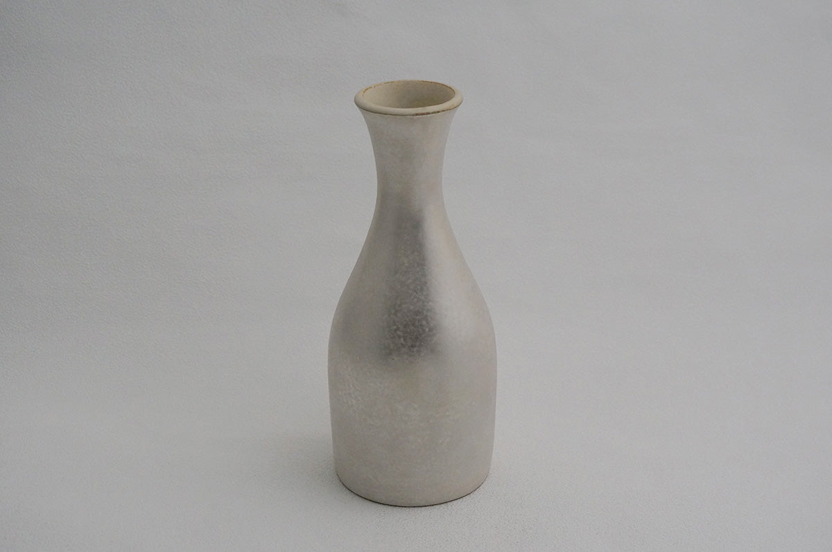 97 ホワイト銀彩 花器