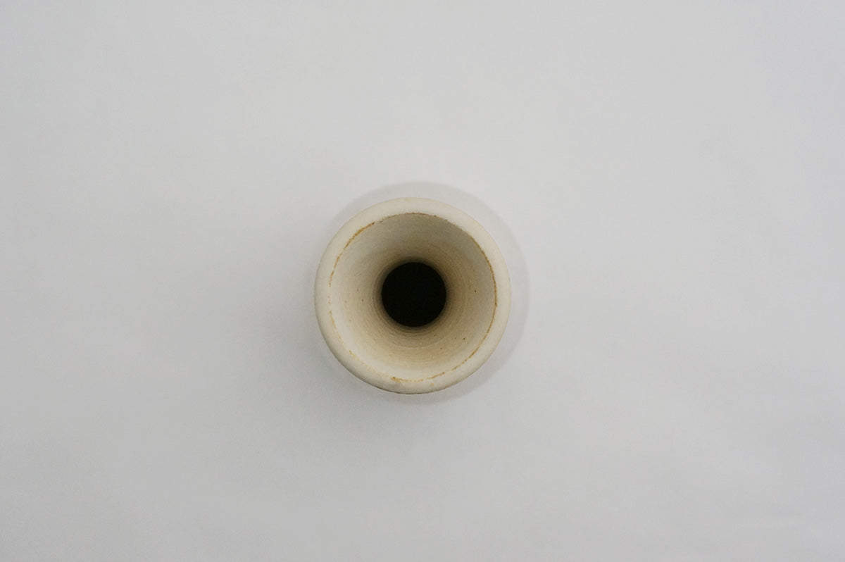 97 ホワイト銀彩 花器