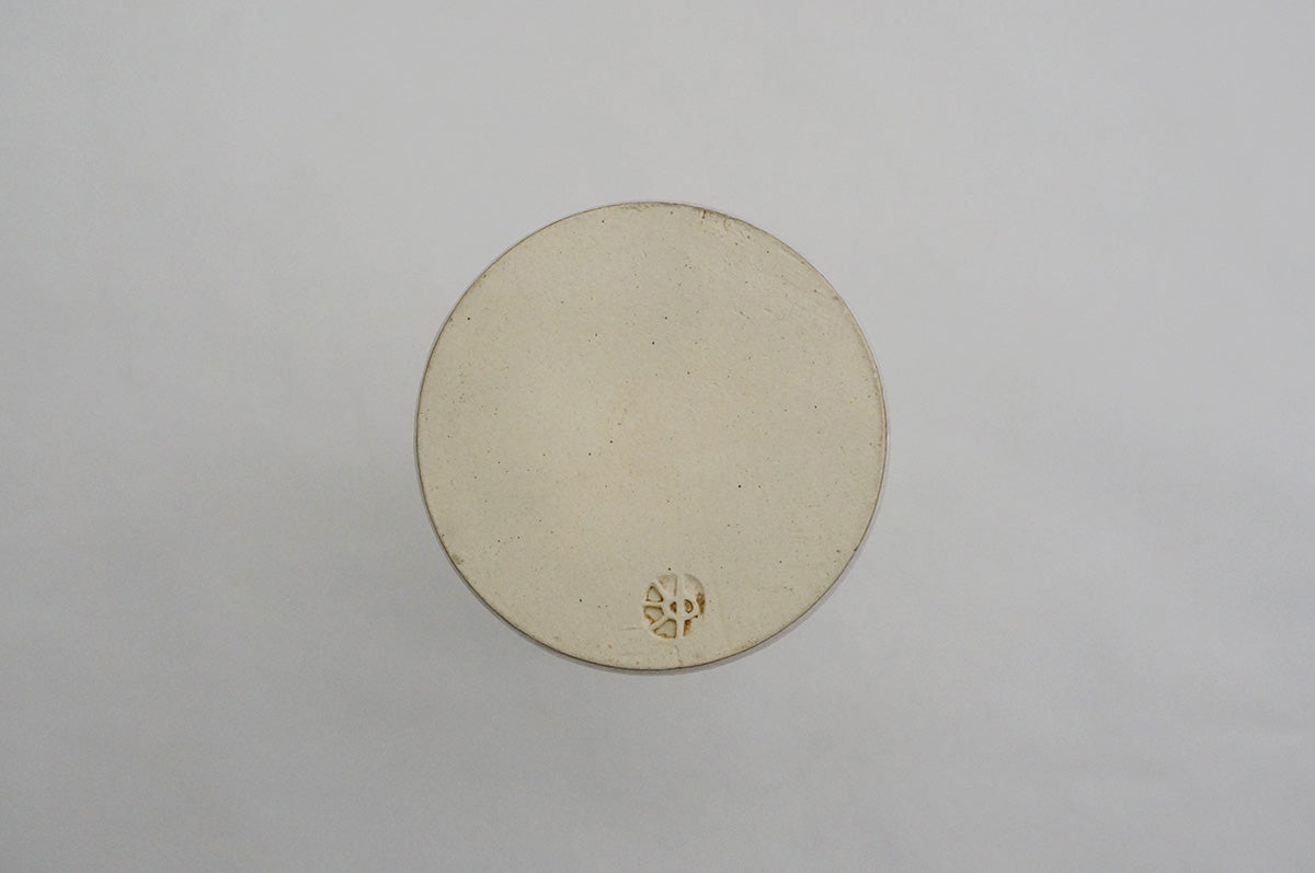 97 ホワイト銀彩 花器