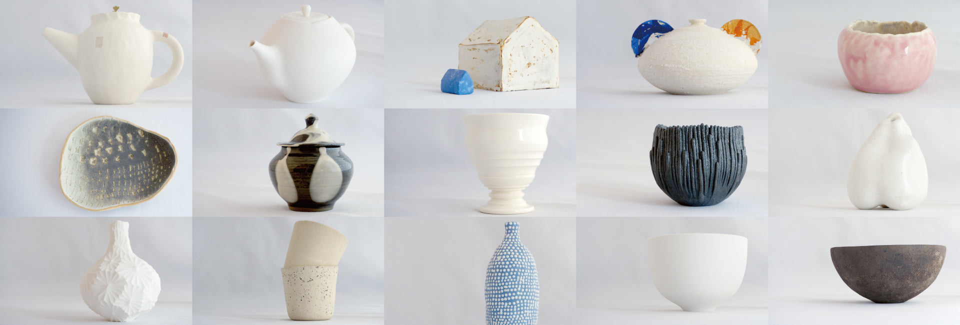 Exhibition of 15 Graduates from Tajimi City Pottery Design and Technical Center