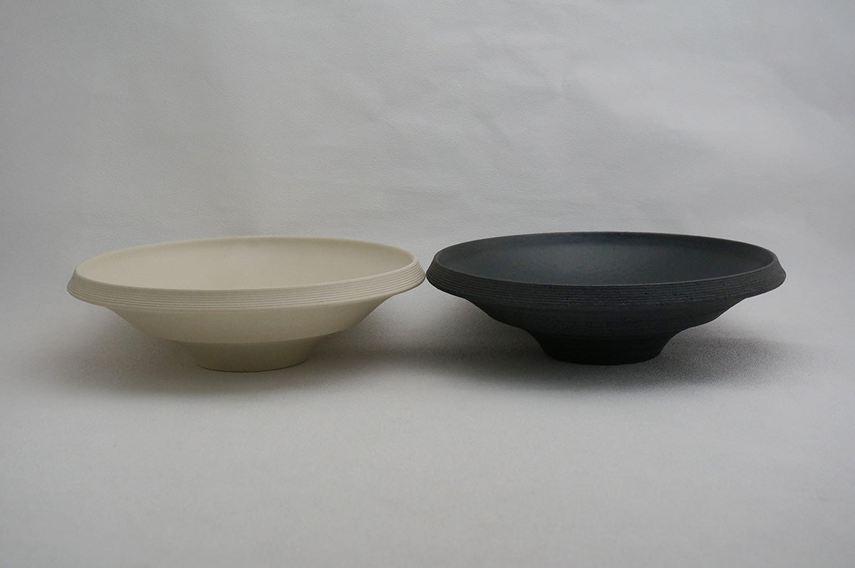 01-10 ナローボーダー 7寸鉢