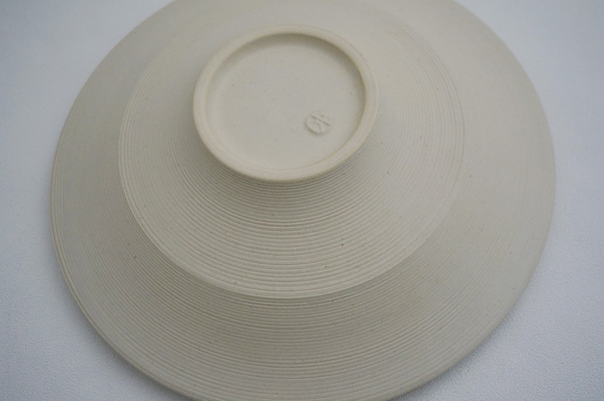 01-10 ナローボーダー 7寸鉢