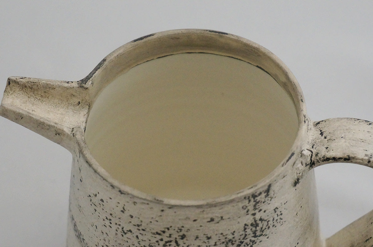 027 侘び銀彩 コーヒーポット