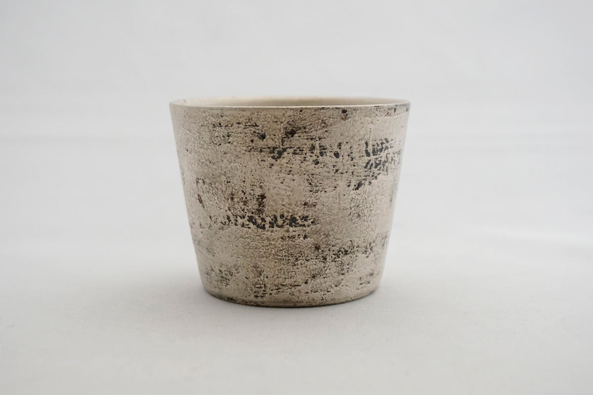 野田里美　茶碗　抹茶碗　銀彩　食器　グラス　コップ　作家　現代作家　陶芸家 野田里美 茶碗 抹茶碗 銀彩 食器 グラス コップ 作家 現代作家