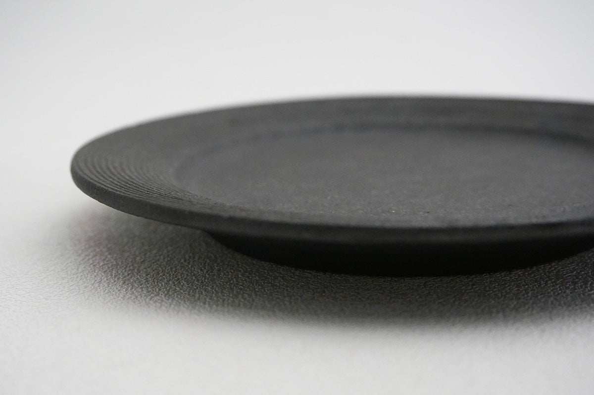 24-37 ナローボーダー 5寸リム皿