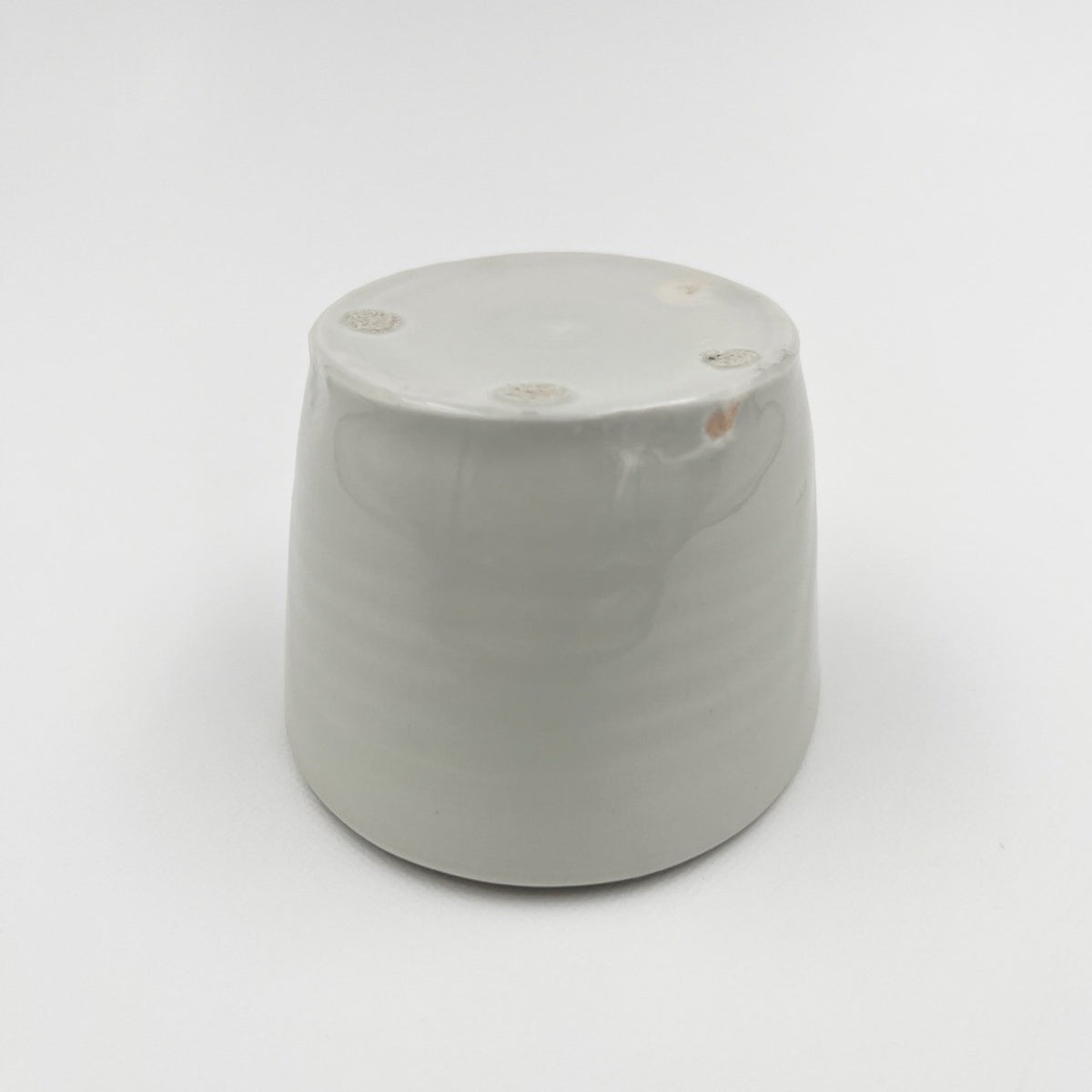 白磁 そば猪口 - at Kiln