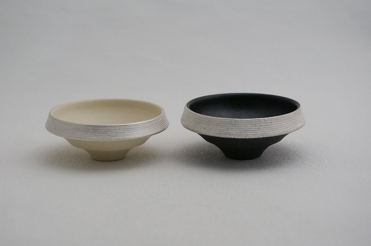 08-17 ナローボーダー 小鉢（外銀）