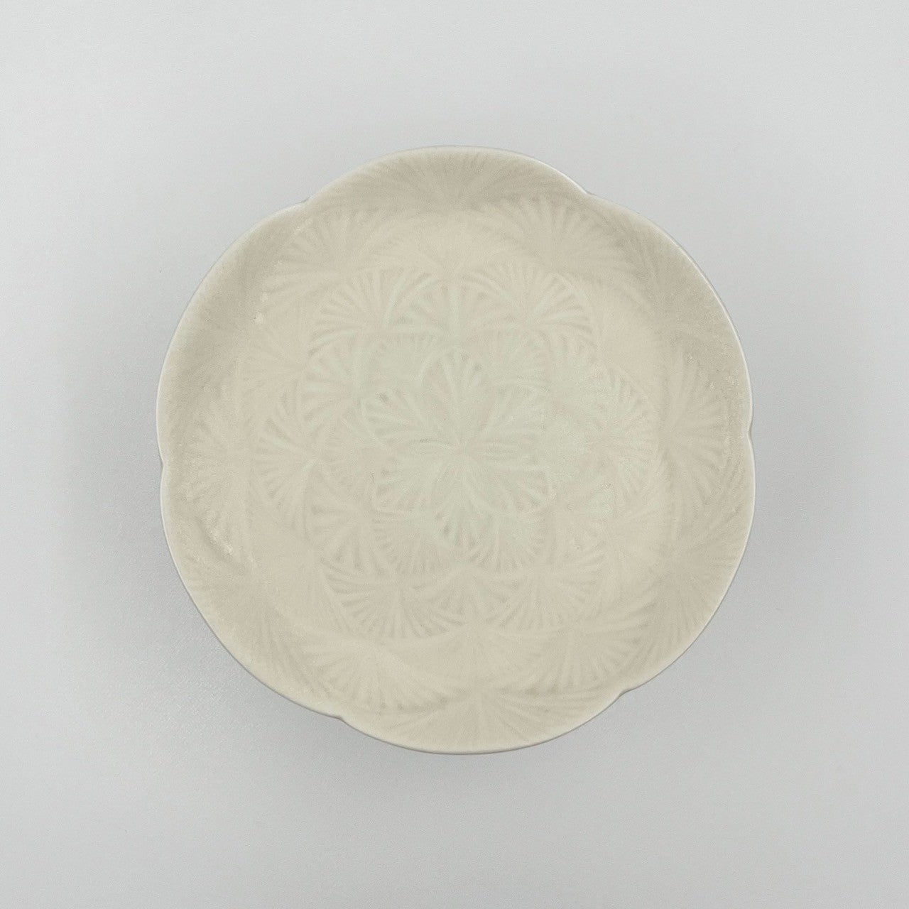 輪花皿 大 6片 - at Kiln