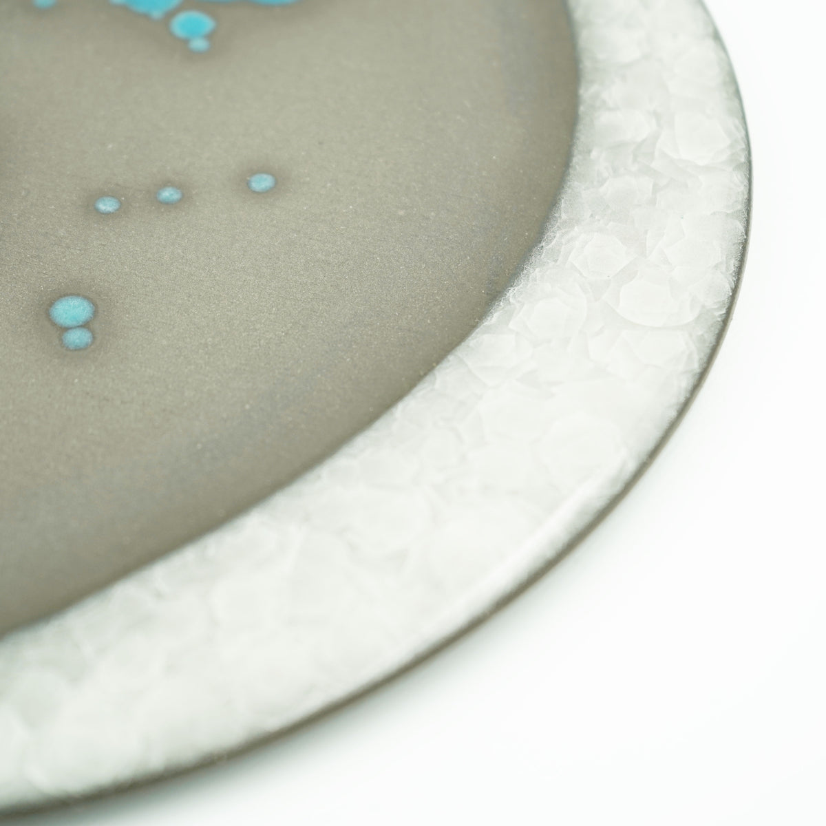 釉遊　8寸フラットプレート　