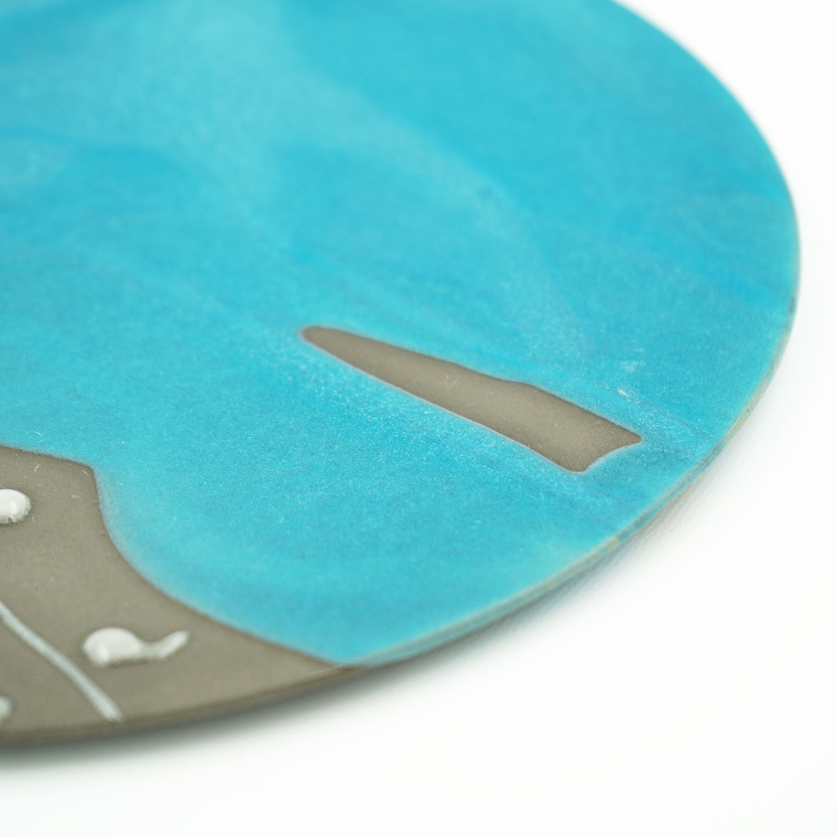 釉遊　8寸フラットプレート　