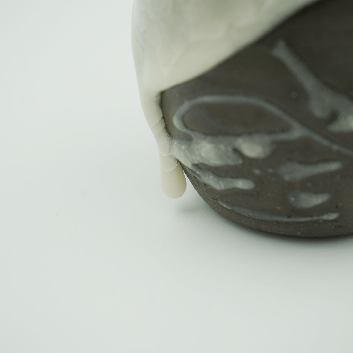 氷裂貫入　花器