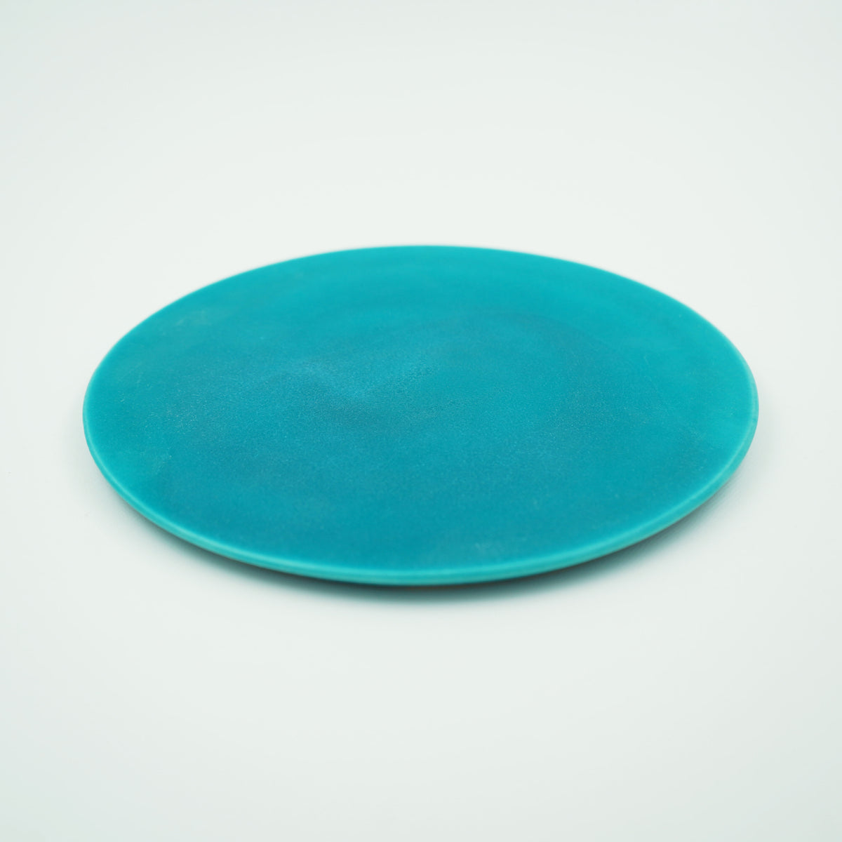 碧釉　6寸フラットプレート