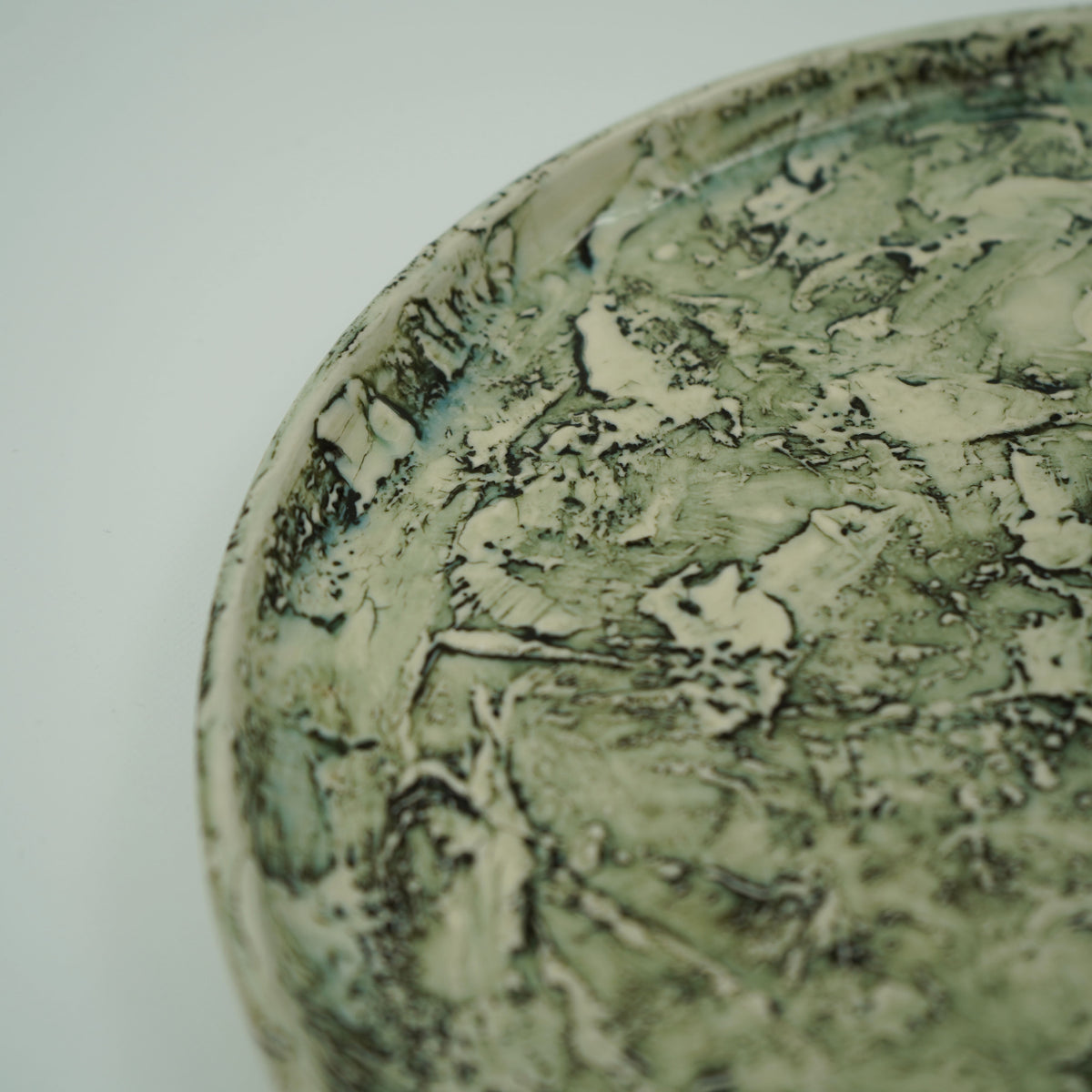 泥ハケ ROUND PLATE(L)