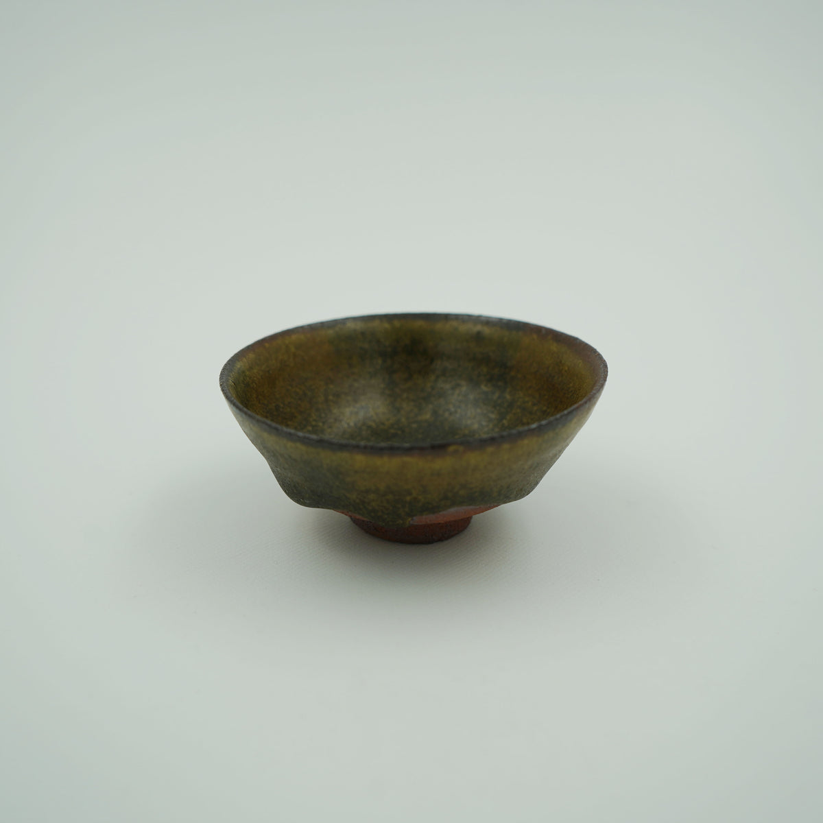 古美濃手彫り　瑞浪土酒呑