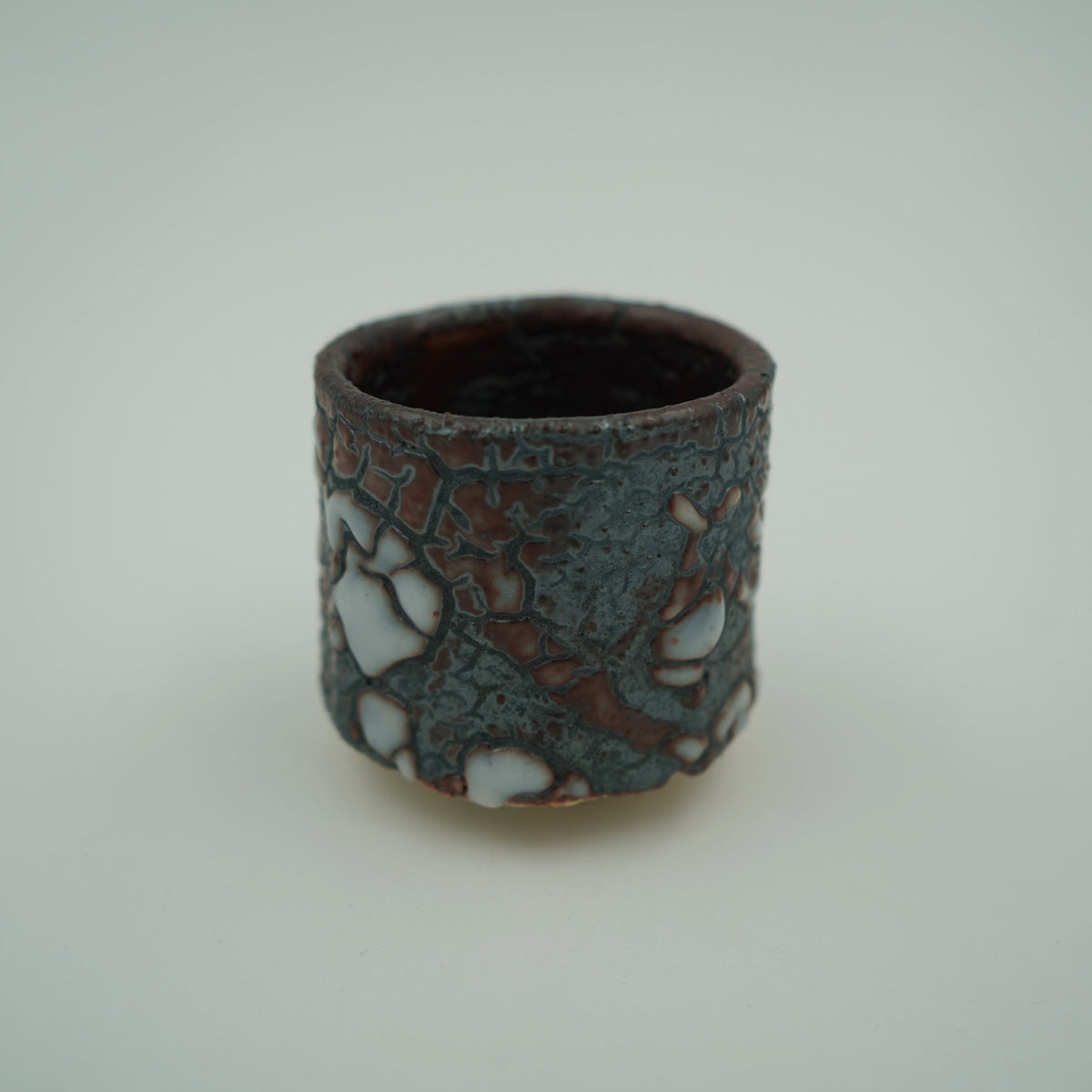 紫志野ぐい呑②　箱付