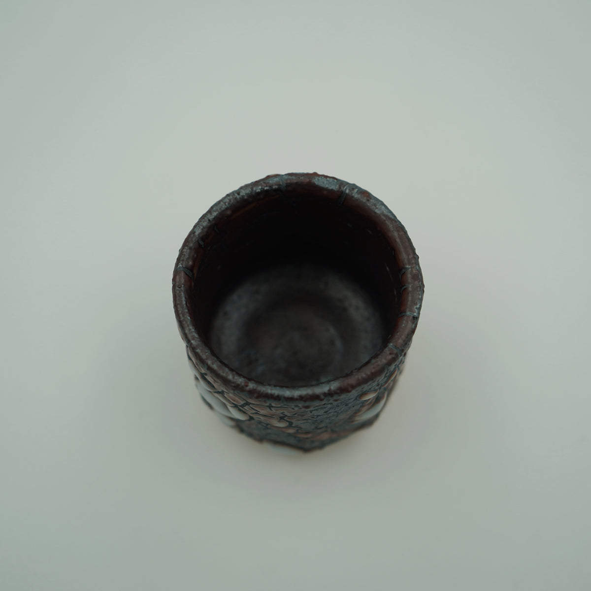 紫志野ぐい呑②　箱付