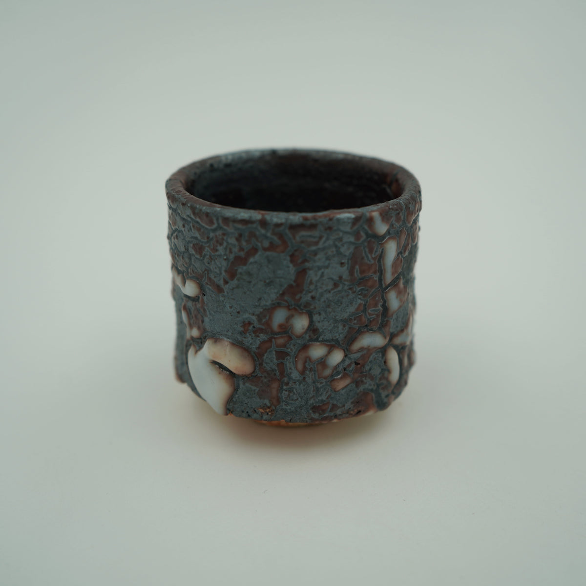 紫志野ぐい呑②　箱付