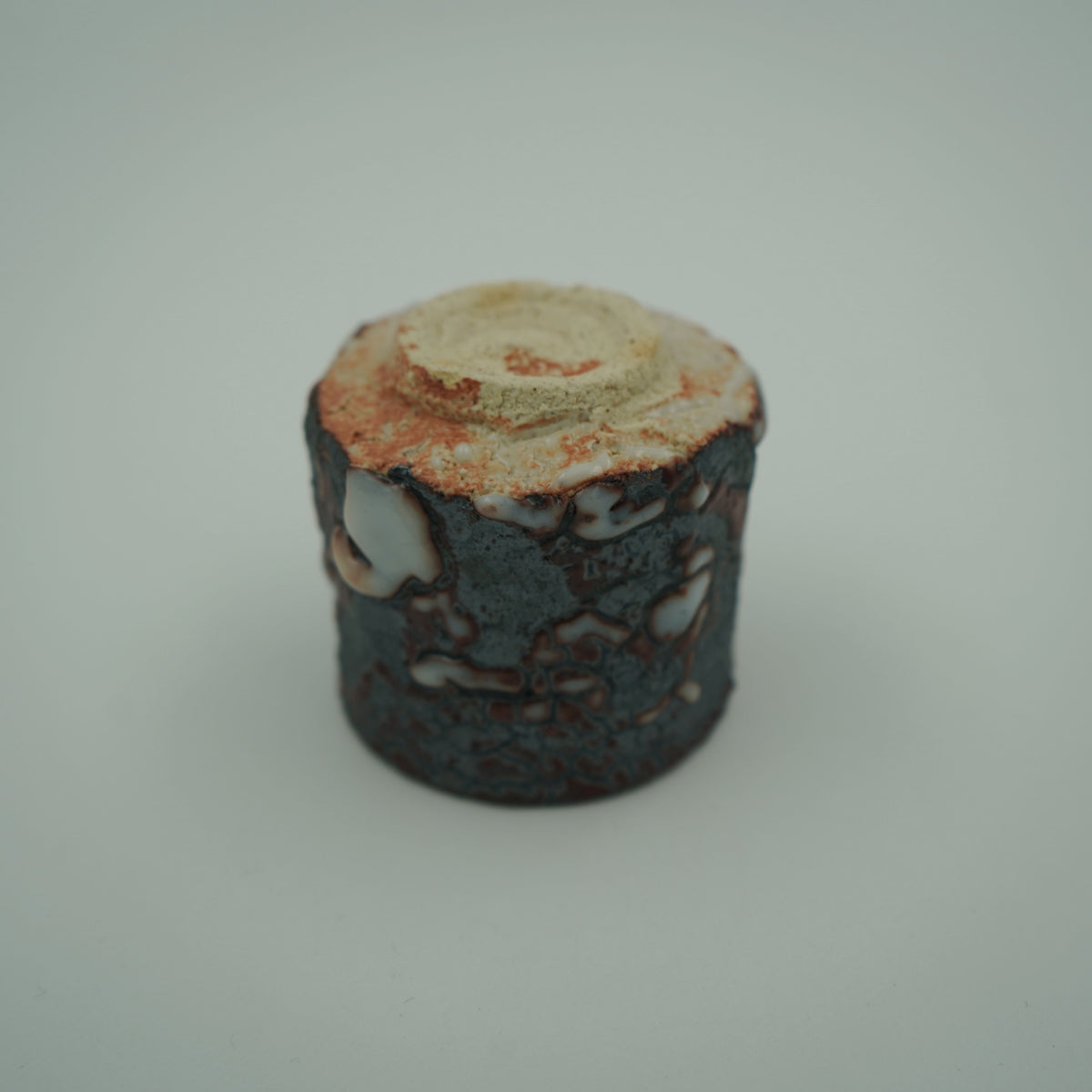 紫志野ぐい呑②　箱付