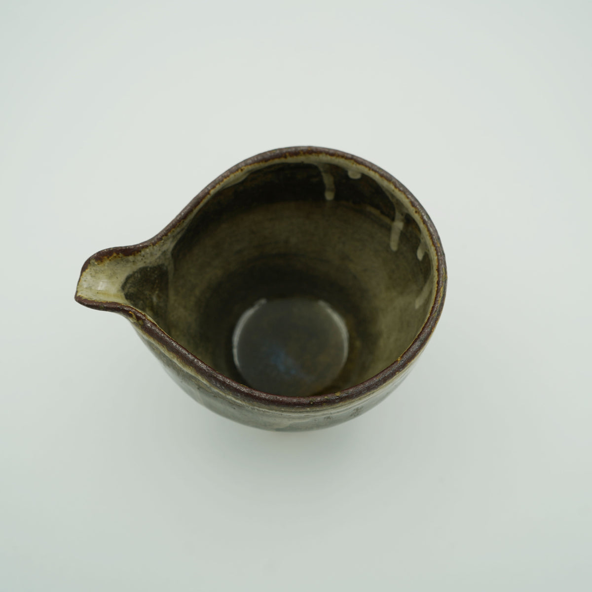 片口　ヒノキ釉