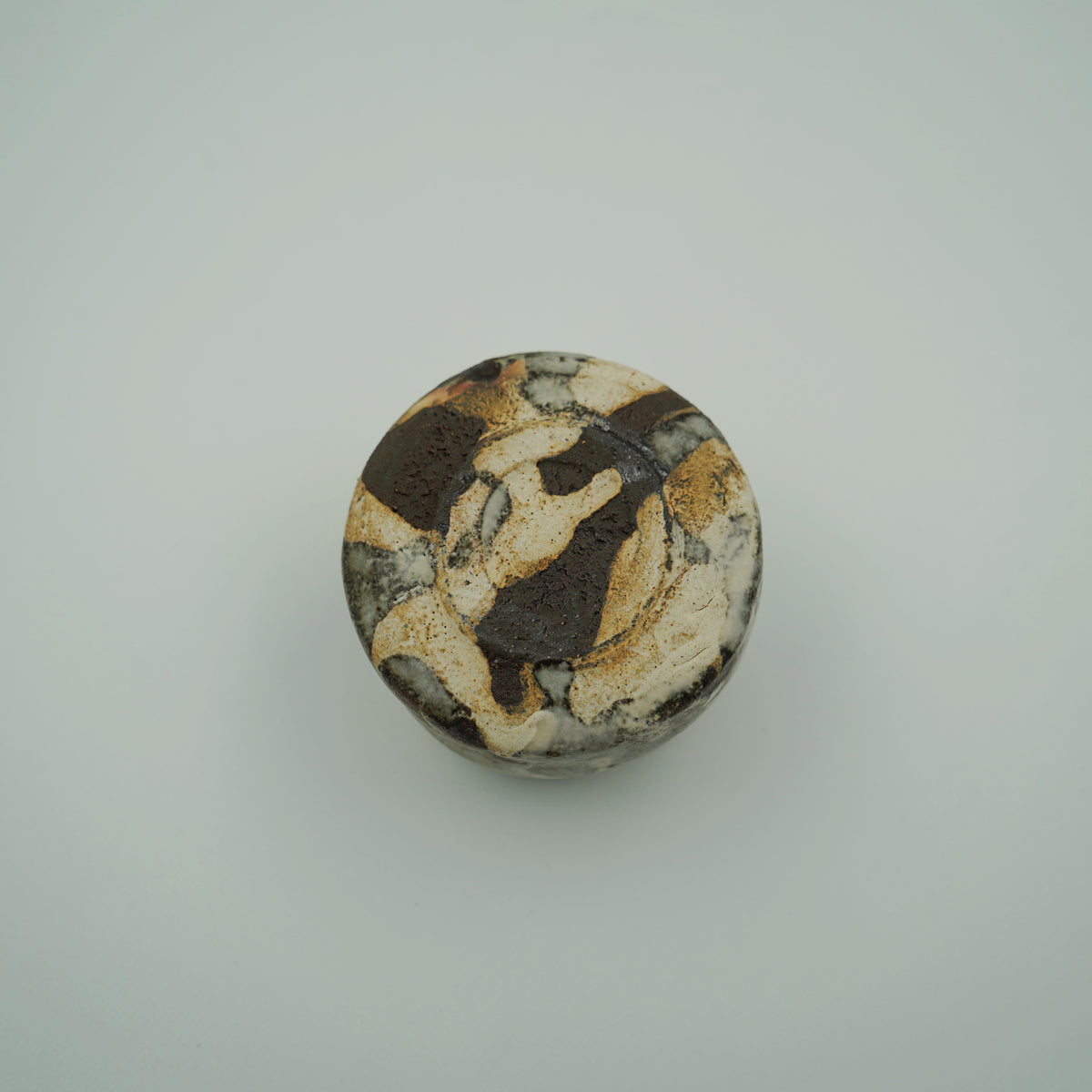 ぐい呑　粉引き