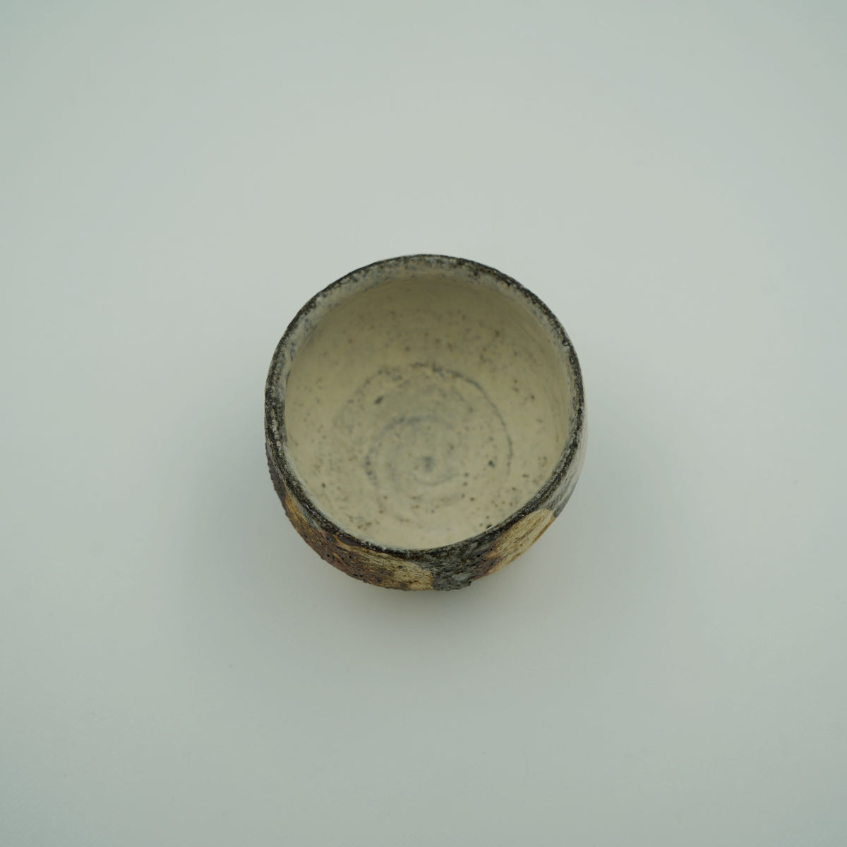 ぐい呑　粉引き