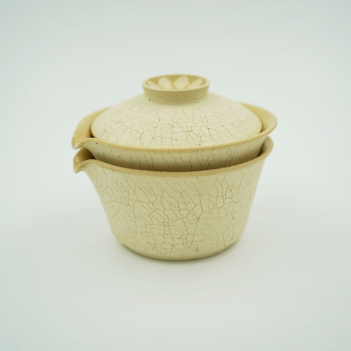 旅茶碗セット(茶杯2　片口1　蓋碗1)