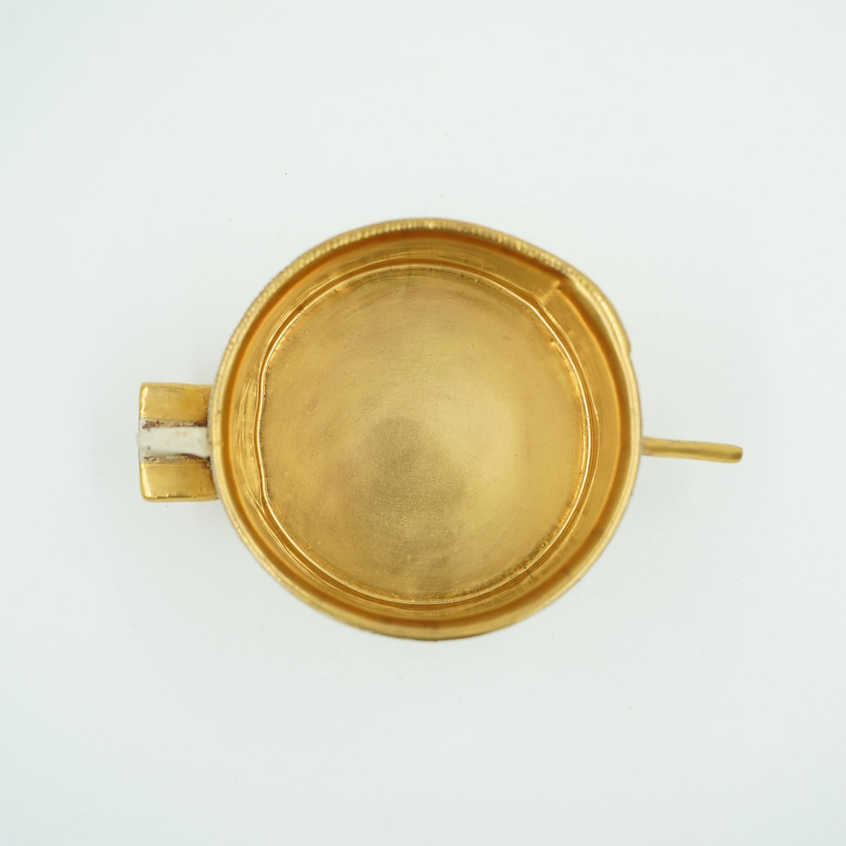 金彩スープマグ