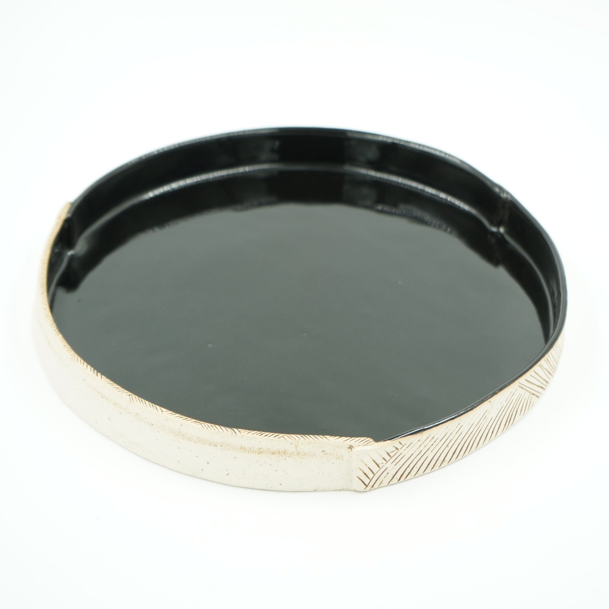 堺克弘先生の陶器皿 25cm❎21㎝ 堺 克弘 - at Kiln