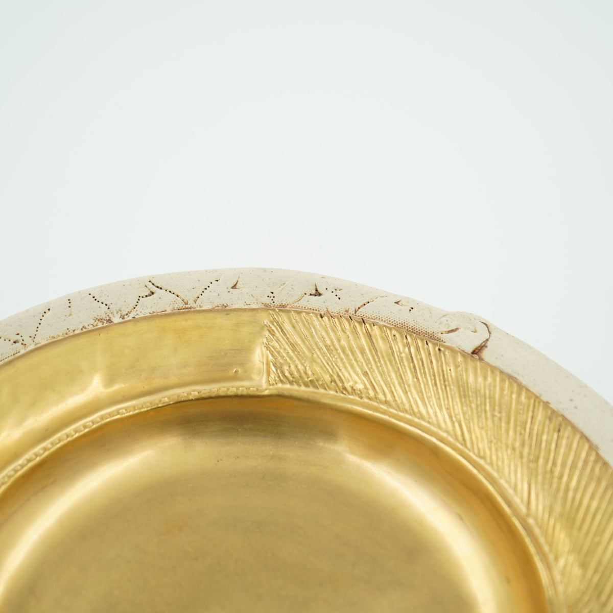 金彩リムプレート(中)