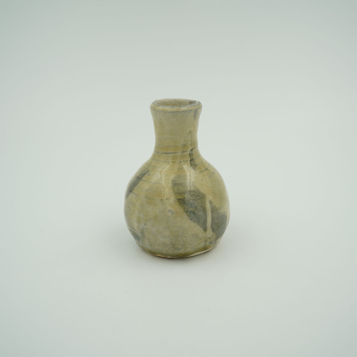 ヒノキ釉一輪挿し