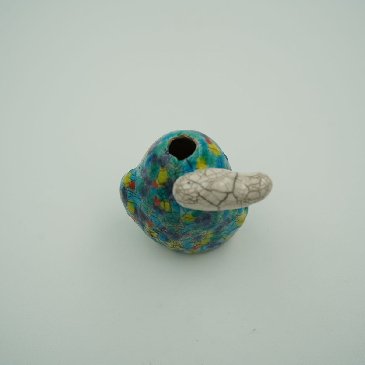 楽・山と雲　花器