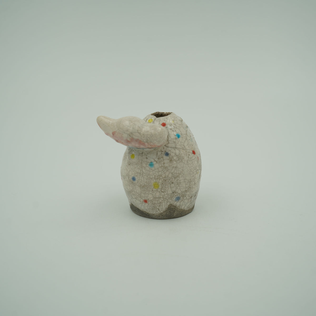 楽・山と雲　花器