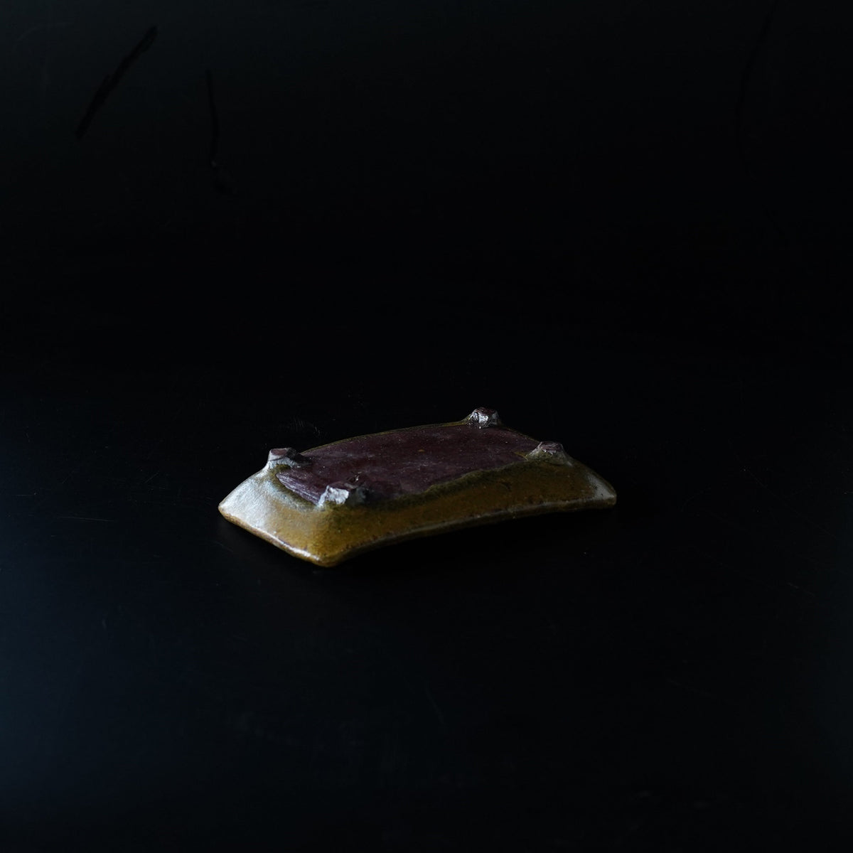 古美濃 足付皿