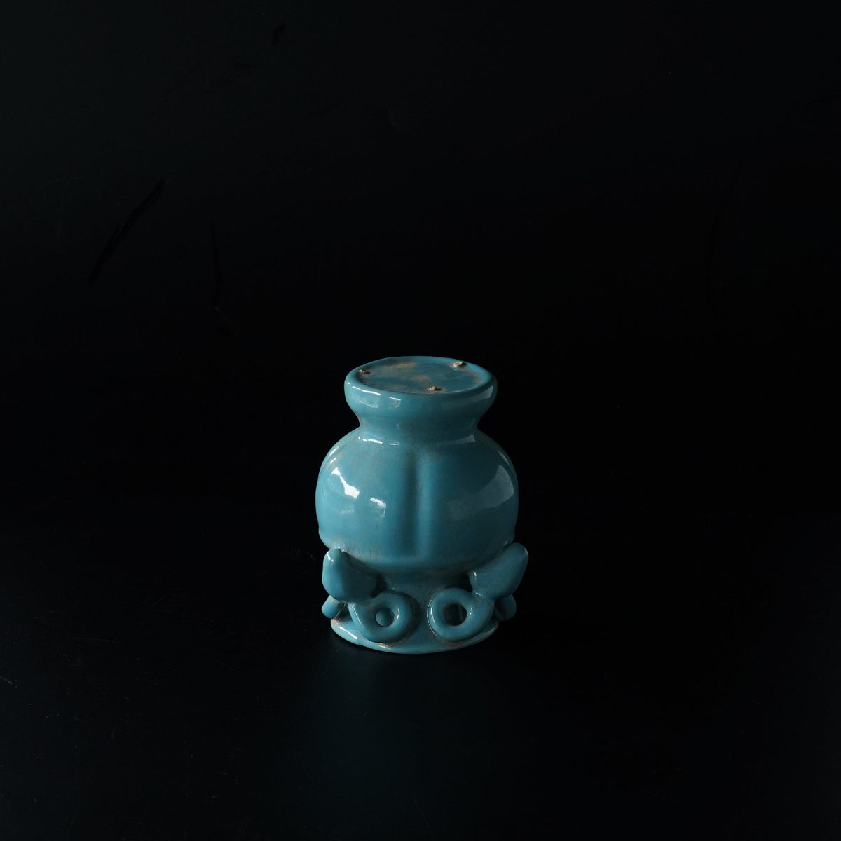 汝窯青磁 三羊開泰尊瓶