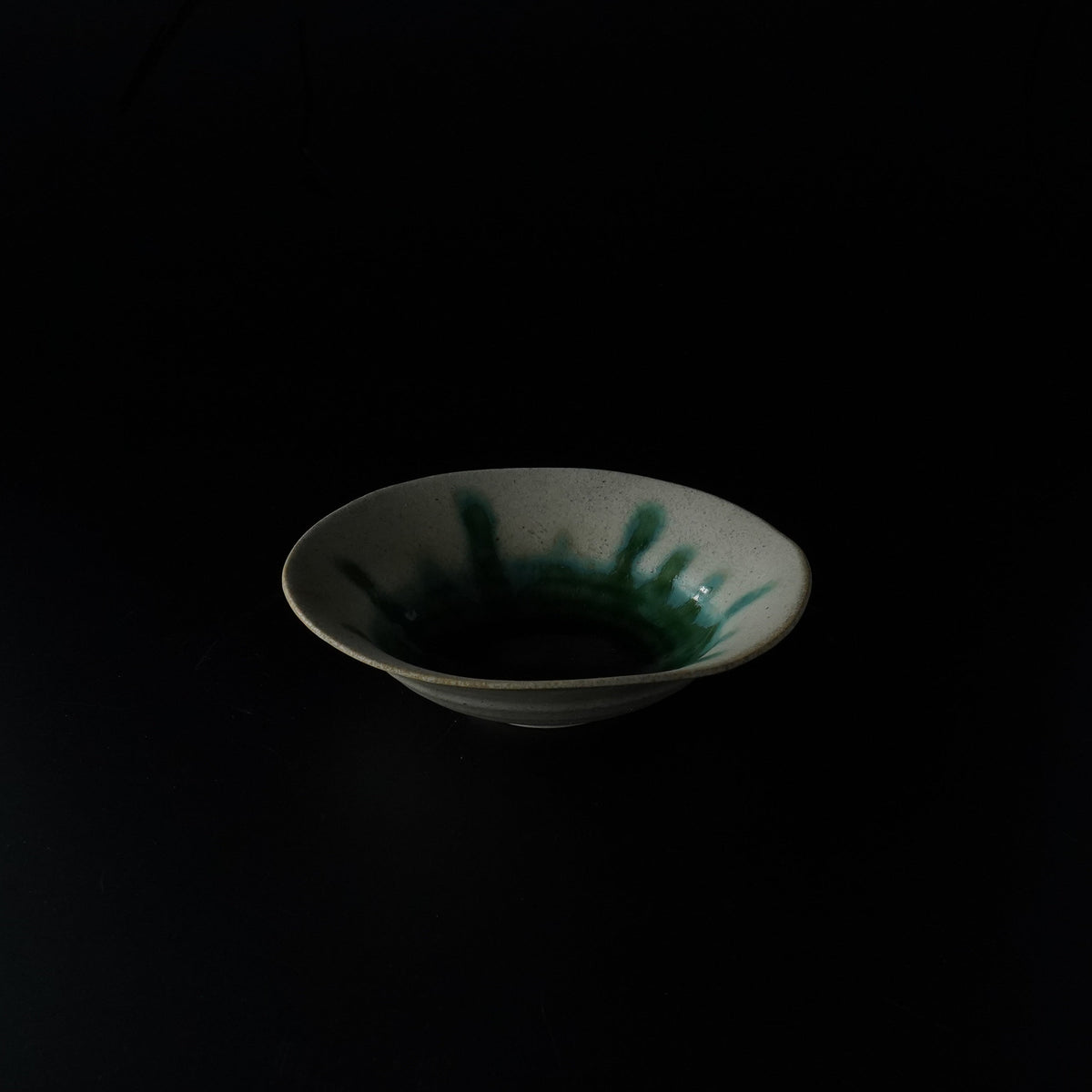 織部 浅鉢