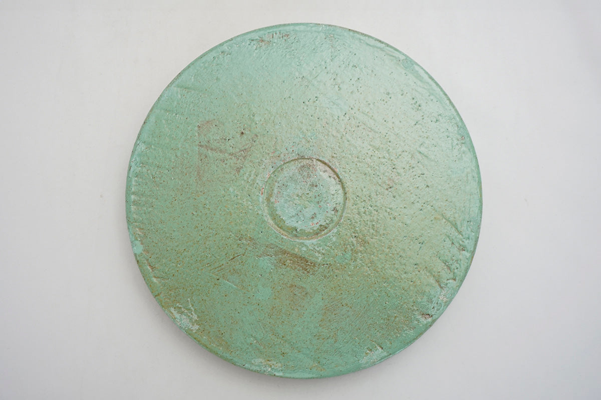 平皿（大）　緑