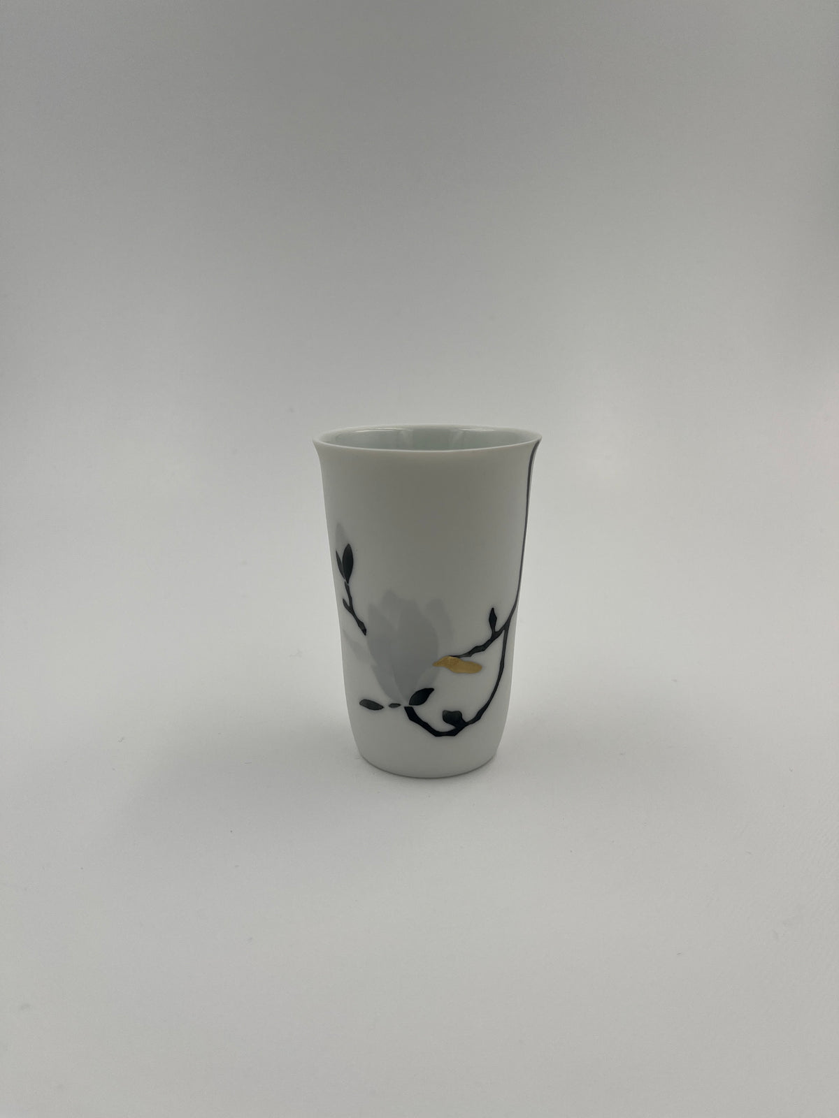 木蓮　墨黒　グラス小